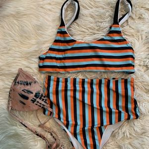 High Waisted swim suit bundle!
